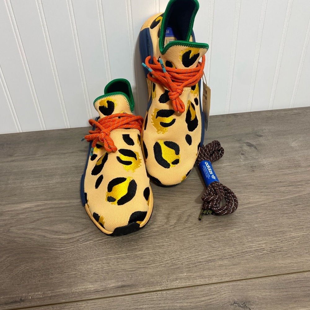 Adidas Originals Pharrell Williams  NMD HU Animal Print Cheetah 12 no box - Picture 2 of 16